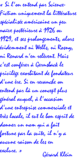 si l'on entend...